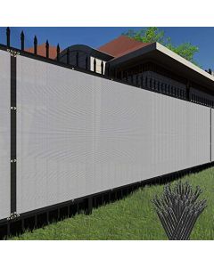 TANG Privacy fence screen with zip 5FT - Customizable with Size and Color