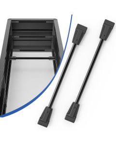 Bynbbur Hedge Base Parts 6"L for Hedge Wall Base, Aluminum Planter Box