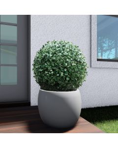 TANG Sunshades Depot Inc 15" Geeen Topiary Faux Ball Boxwood 6 Pieces Faux Leaf Topiary Artificial Plant Indoor Outdoor Decor-Garden Backyard Decoration