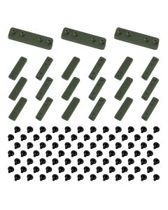 Bynbbur 5 Pack Artificial Hard Back Planel Parts for Hard Panel Parts Connection