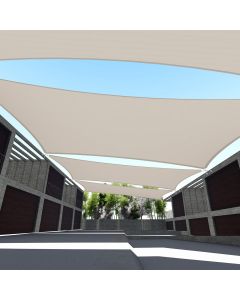 TANG Sunshades Depot Waterproof Sail with Hardware Kit Cru*Ved Side 180GSM Customize - Customizable with Size and Color