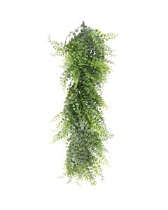 Bynbbur 9Pcs Fake Hanging Plants Artificial Vines, 20" Faux Greenery for Wall Home Room Table Wedding Indoor Outdoor Decoration, Green