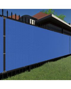 TANG Sunshades Depot Privacy Fence Screen Blue 180GSM - Customizable with Size and Color