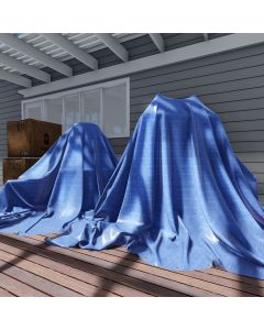 TANG Sunshades Depot Blue Tarps - Customizable with Size and Color